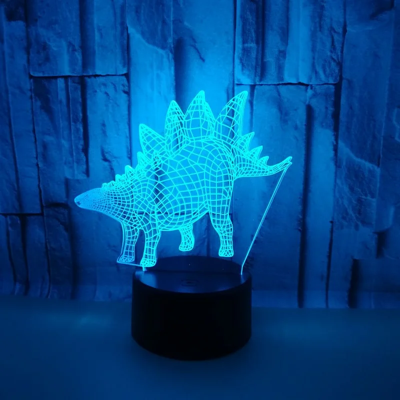 

Dinosaur 3D Acrylic Lamp Children's Toys Color Transformation Home Furnishing Decoration Led Lights Children's Birthday Gift