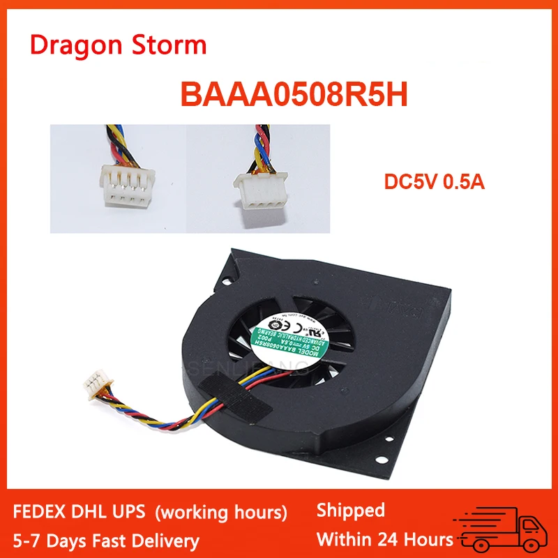 Новый вентилятор ЦП BAAA0508R5H 5 в а для Gigabyte BRIXS