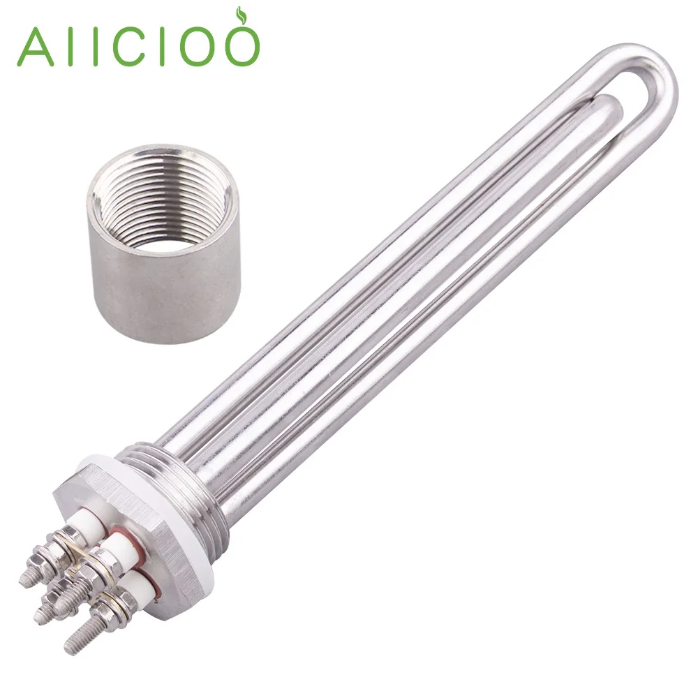 

Погружной нагревательный элемент AIICIOO DN25 12/24/36/48В 300-1500Вт