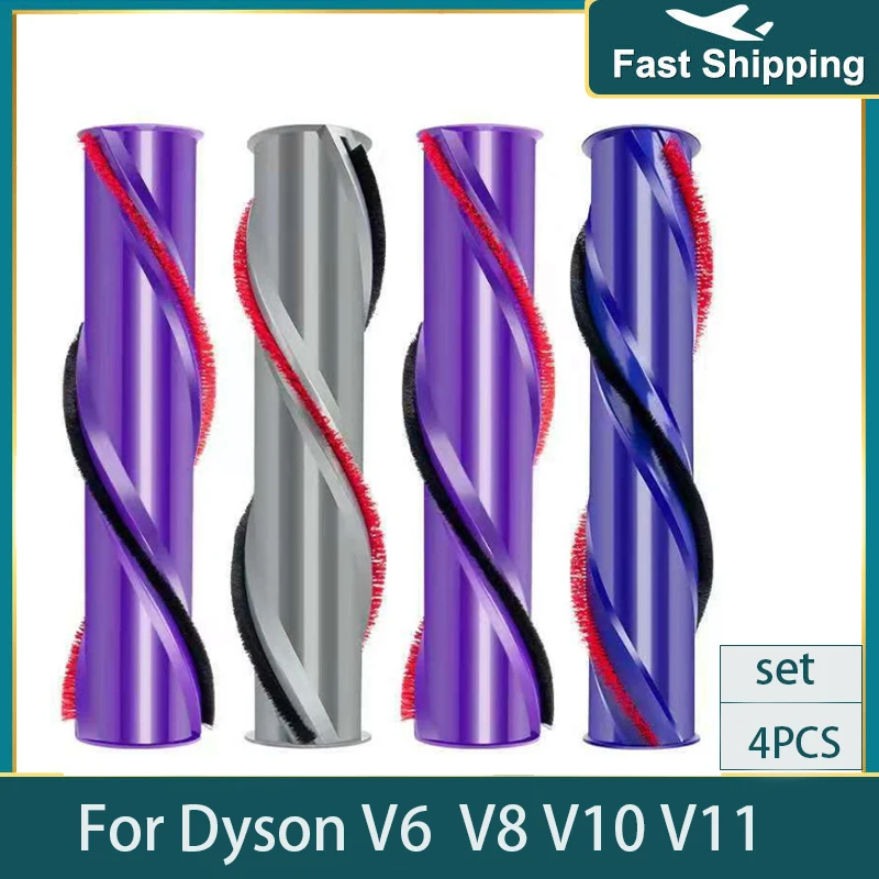 

Запасные части для Dyson V6 V8 V10 V11 Аксессуары для робота-пылесоса прямой приводной роликовой щетки