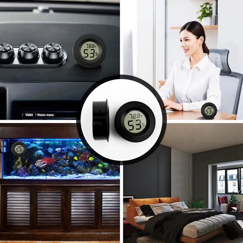 Гигрометр термометр цифровой ЖК-монитор измеритель влажности электронный и