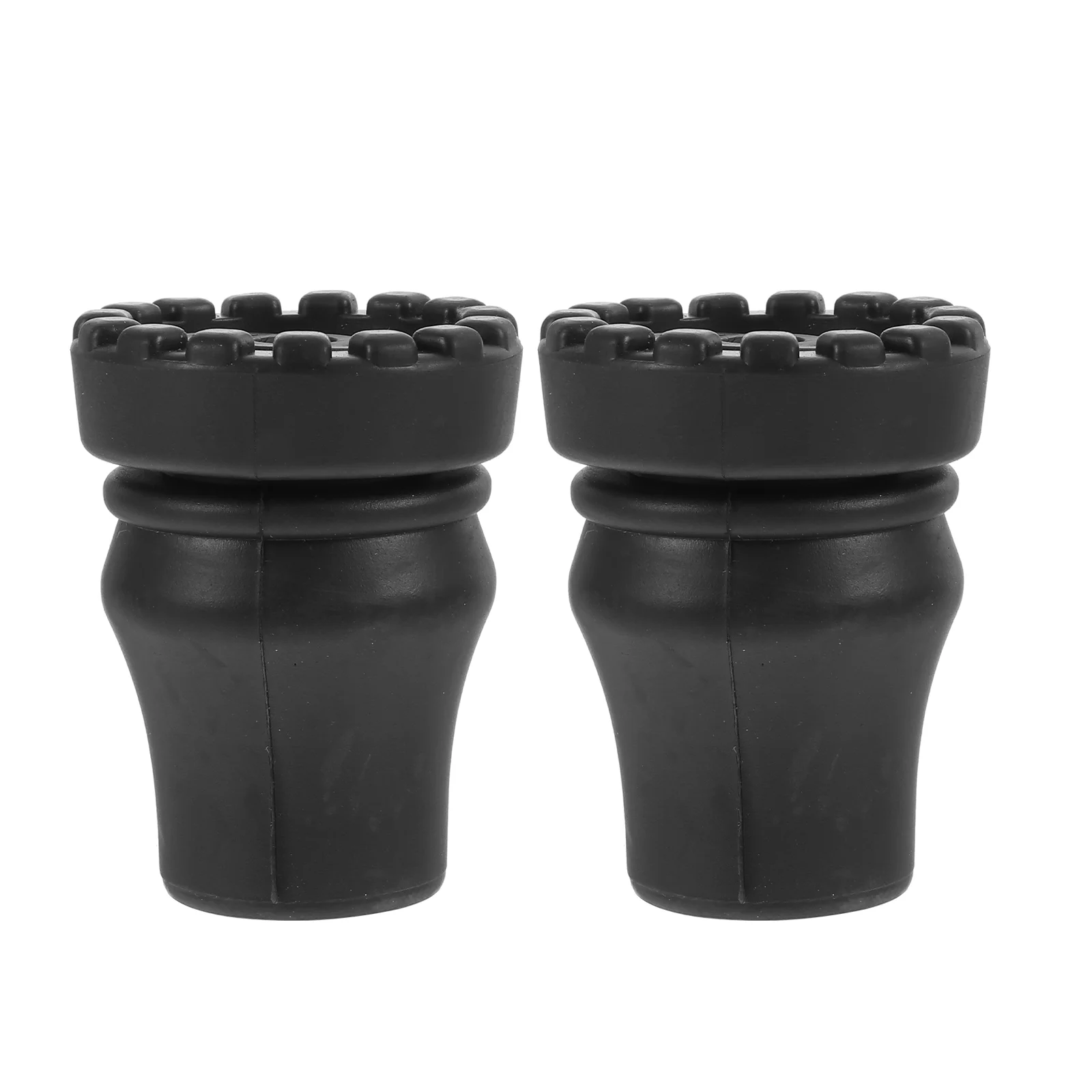 

Foot Crutch Pole Tips Cane Pad Tip Hiking Trekkinganti Rubber Stick Sticks Covers Walking Protector Non Thickened Skid Sleeve