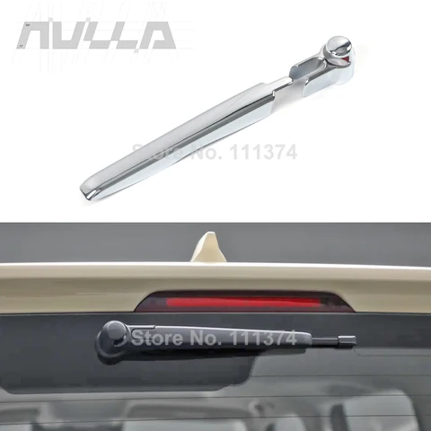 Для GWM Tank 300 2021 2022 2023 2024 2025 черный задний дворник декоративная защитная крышка ABS карбоновая рама хромированные аксессуары