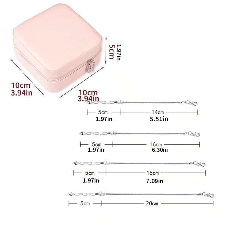 DIY Beaded Bracelet Set With Storage Box Christmas Gift Acrylic Large Hole Beads Girls Bracelet Handmade Diy Jewelry Making Kit