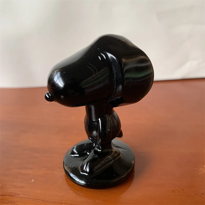 1 шт. декоративная статуя собаки с кристаллами