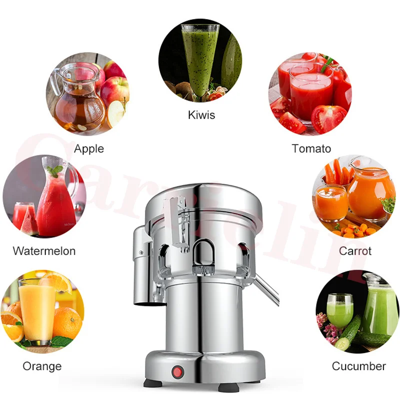 

Stainless Steel Juicer Machine Commercial Juice Extractor Juicing Machine Centrifugal Juicer 220V/110V 2800R/MIN