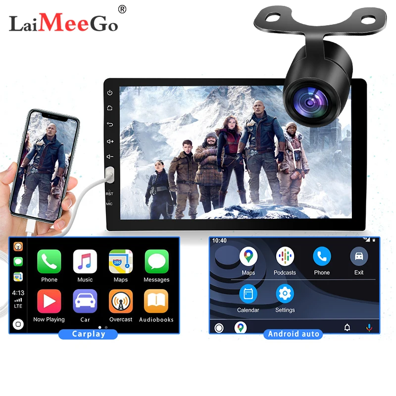 

1 Din Car Audio CarPlay Android Auto Multimedia MP5 Player 9 inch Touch Screen Car Radio Stereo Bluetooth Mirror Link