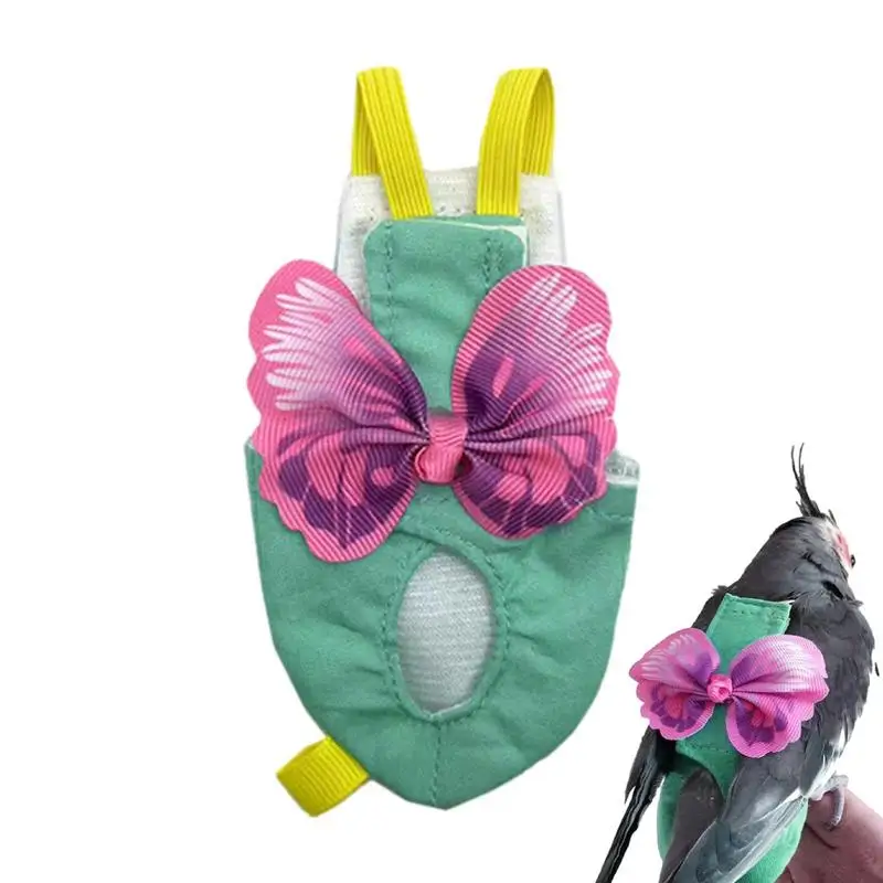 

Подгузник для домашних животных, приятный на ощупь подгузник в виде голубей, дышащие физиологические штаны для птиц, аксессуар для птиц