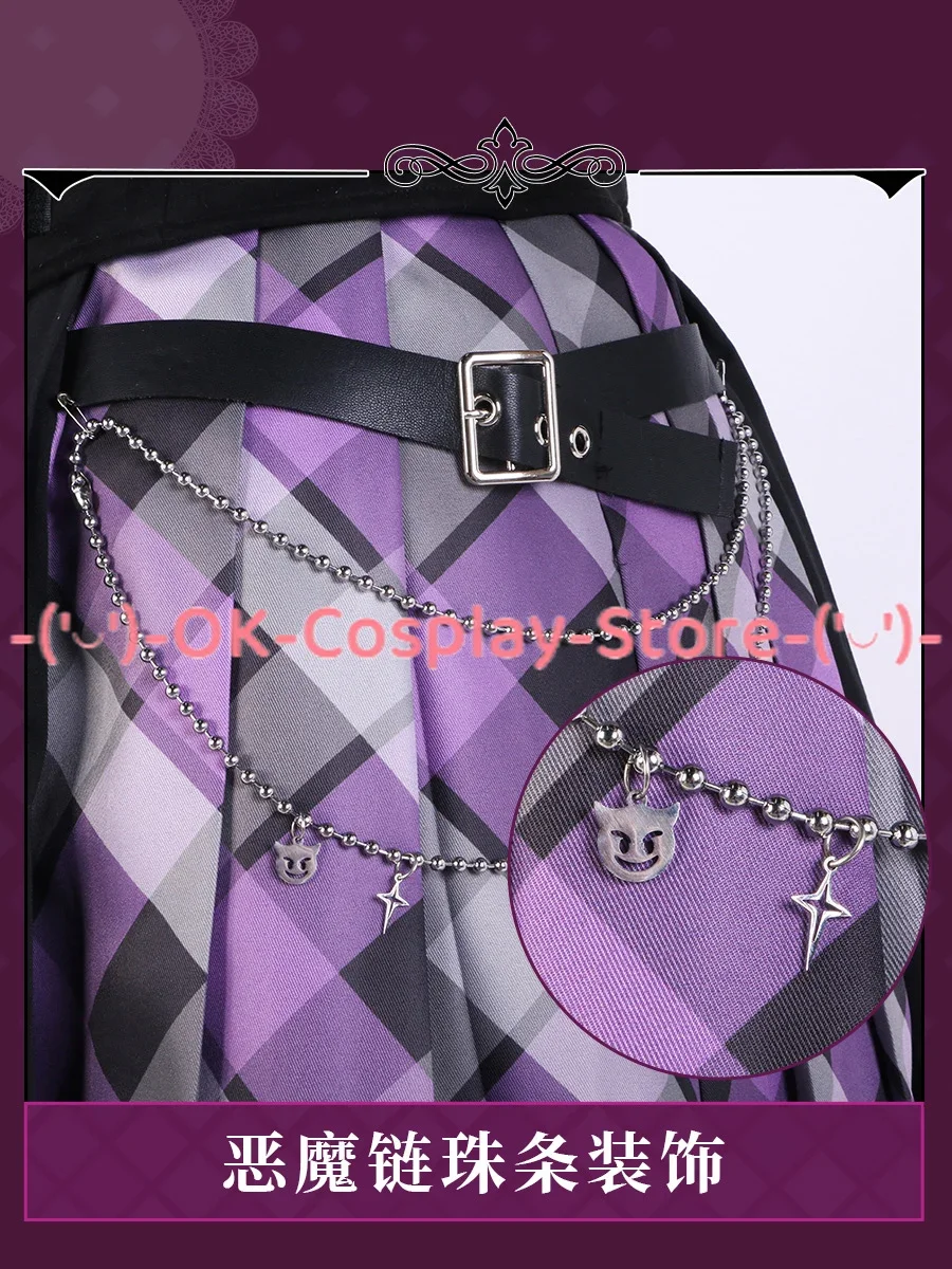 Косплей-костюм Tokoyami Towa женское милое вечернее платье костюм с роговым хвостом