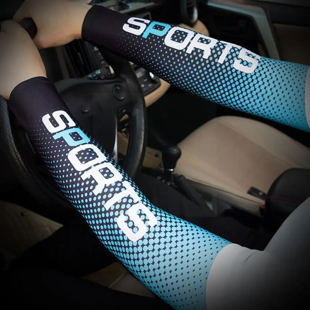 

Long Gloves Uv Hand Protector Cover Sleeves Screen Sleeves Sport Silk Arm Sleeves Outdoor Arm Cycling Coo H3y8