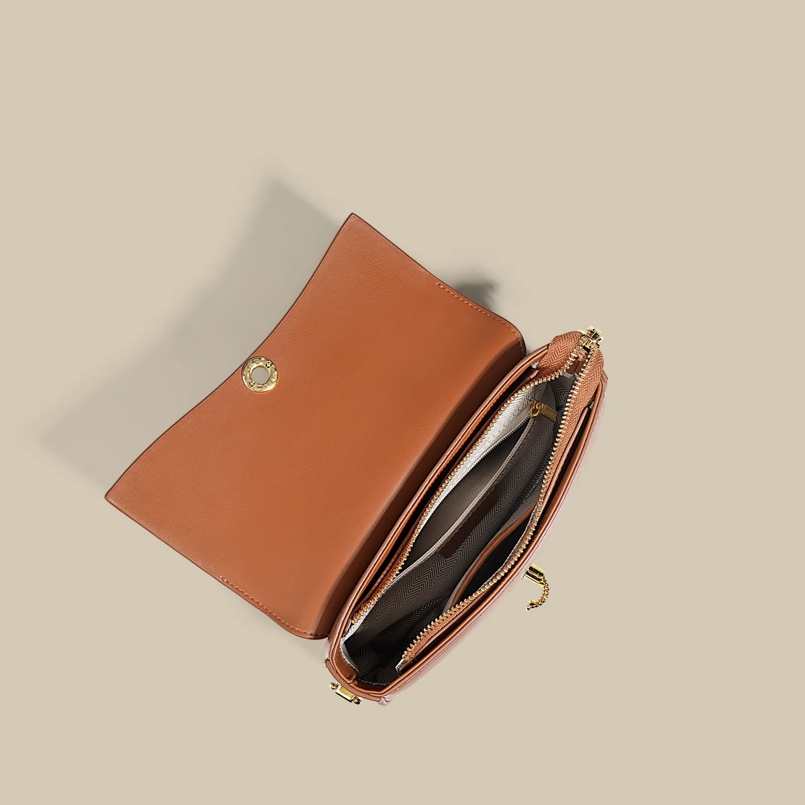 Genuine Leather Messenger Shoulder Bag Luxury Designer Handbag Zipper Bags for Women 2022 Hot Sales Crossbody Bags Chain Purses