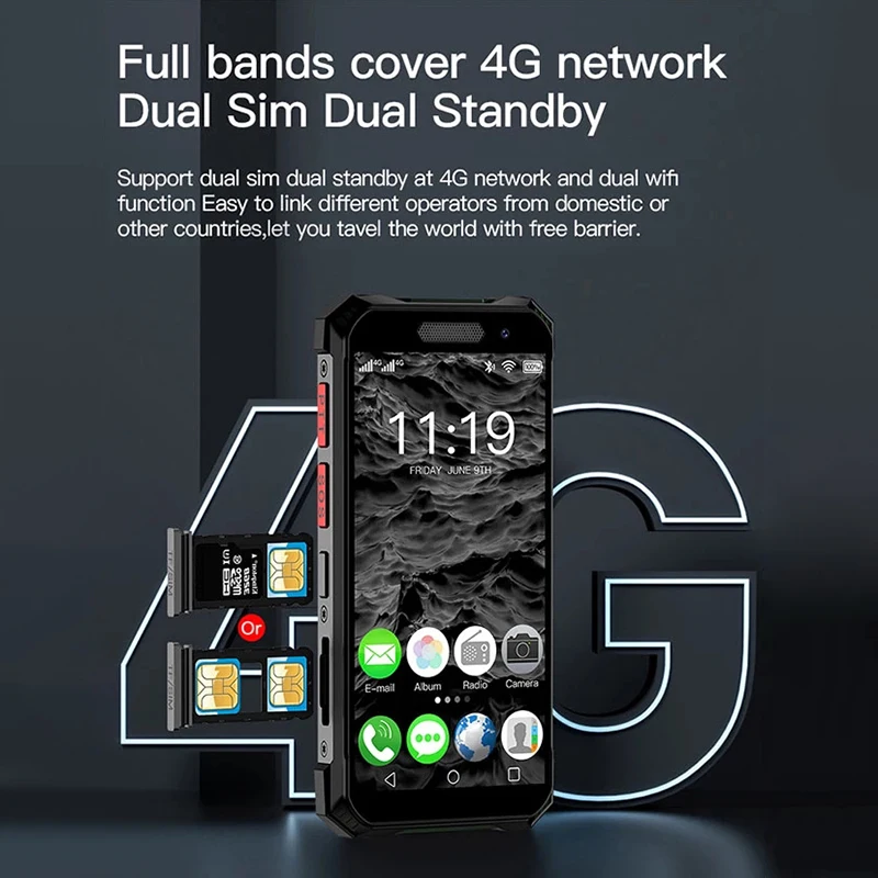 SOYES S10 Max 4G LTE Android10 Mini Smartphone 3.9