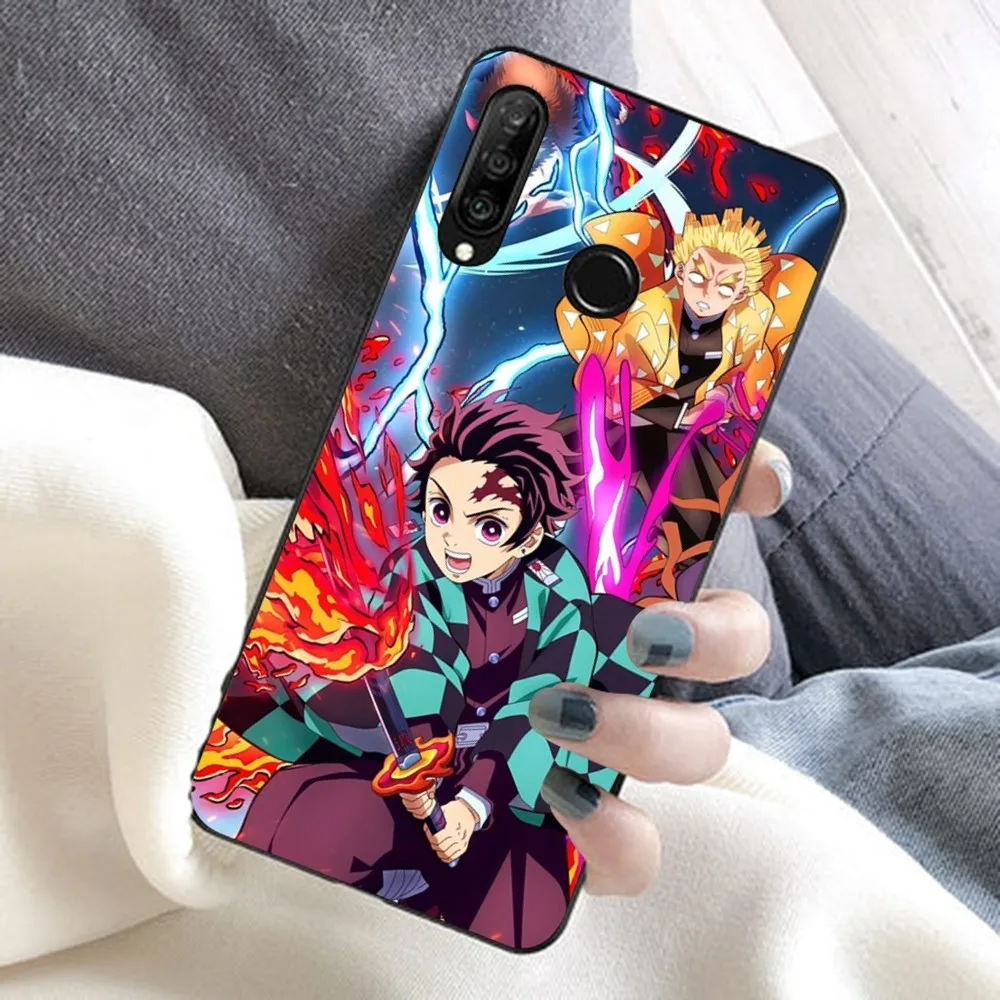 Чехол для телефона Убийца демонов в стиле аниме Huawei Honor 10 lite 9 20 7A 9X 30 50 60 70 pro plus