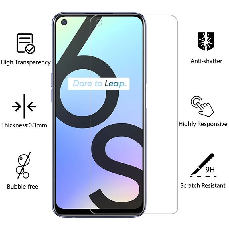 чехол для Realme 6s защитная пленка экрана закаленное стекло на Realme6s 6 s s6 сумка 360 Realmi