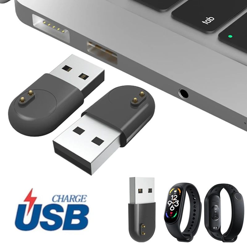 

Charger For Xiaomi Mi Band 7 6 5 4 3 Charging Dock Mini USB Charger Adapter For MiBand 5 6 7 7NFC 6NFC USB Charge Station