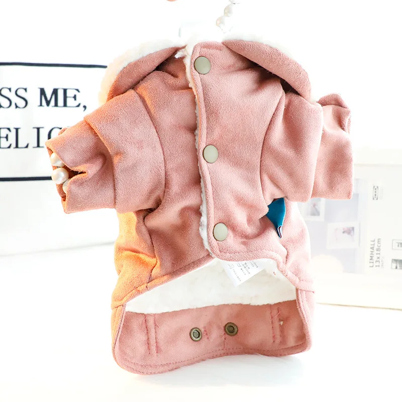 Одежда для собак с моими родителями пальто розовая одежда домашних животных