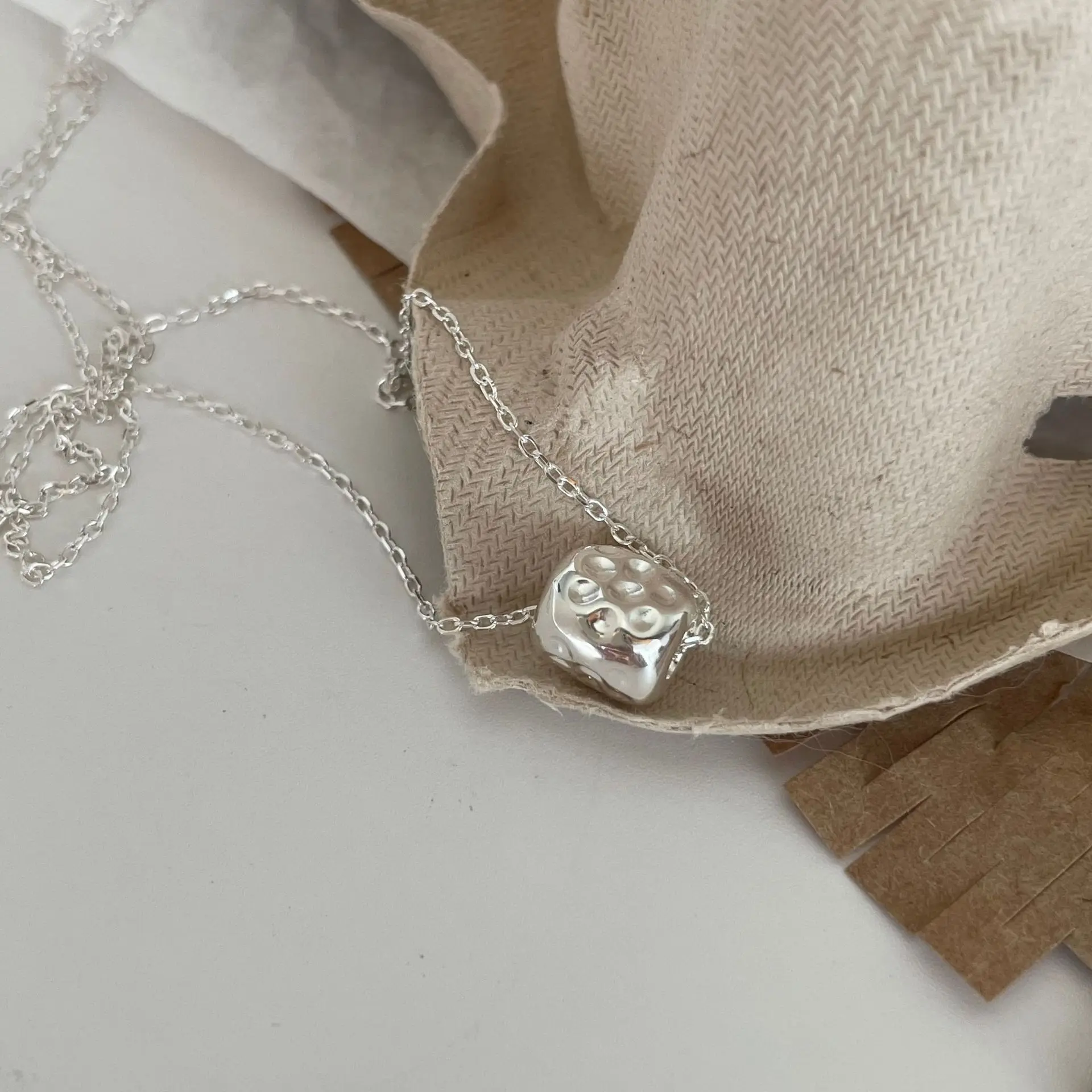 Подвеска в стиле тяжелого индустрии, оригинальная искусственная камень, Геометрическая подвеска, ожерелье, Ювелирное Украшение