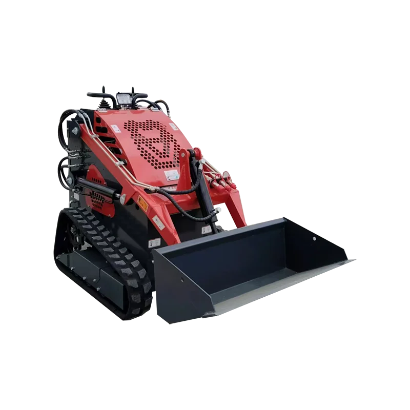 Настраиваемый строительный и садовый гусеничный мини-погрузчик Маленький