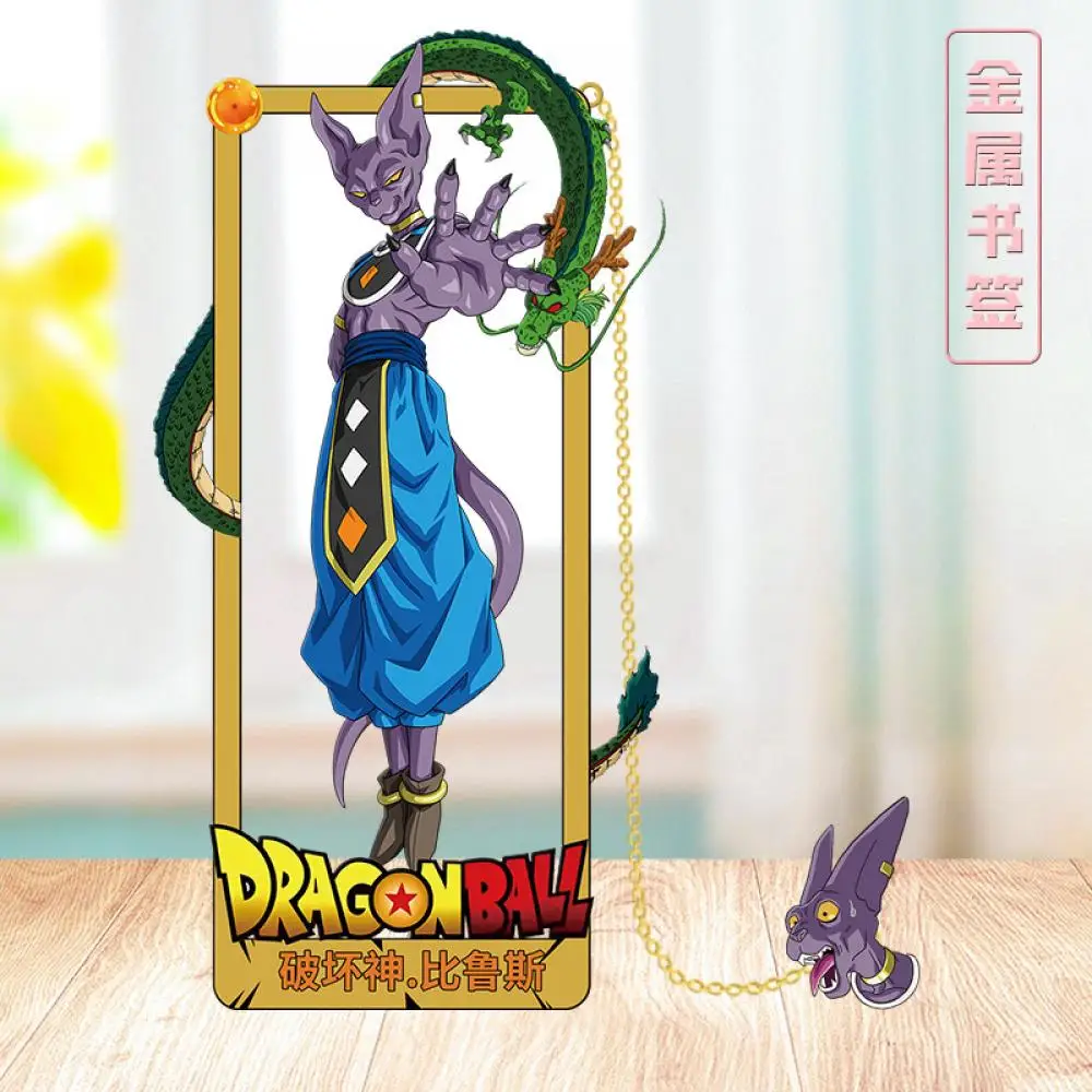 Фото Dragon Ball Vegetto Son Goku металлическая полая закладка мультфильм аниме периферия студенческие канцелярские принадлежности подарок на день рождения праздничные подарки №4