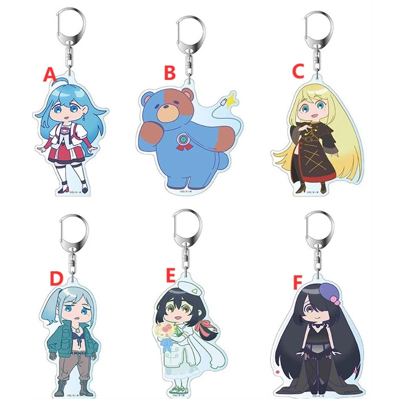 

Anime Keychain Vivy -Fluorite Eye s Song Grace Estella Acrylic Keyring strap Figure hanging accessories 6cm