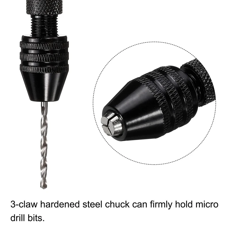 Набор инструментов для ручной дрели 60 шт. 10 сверл печатных плат 48 спиральных 0 5-3