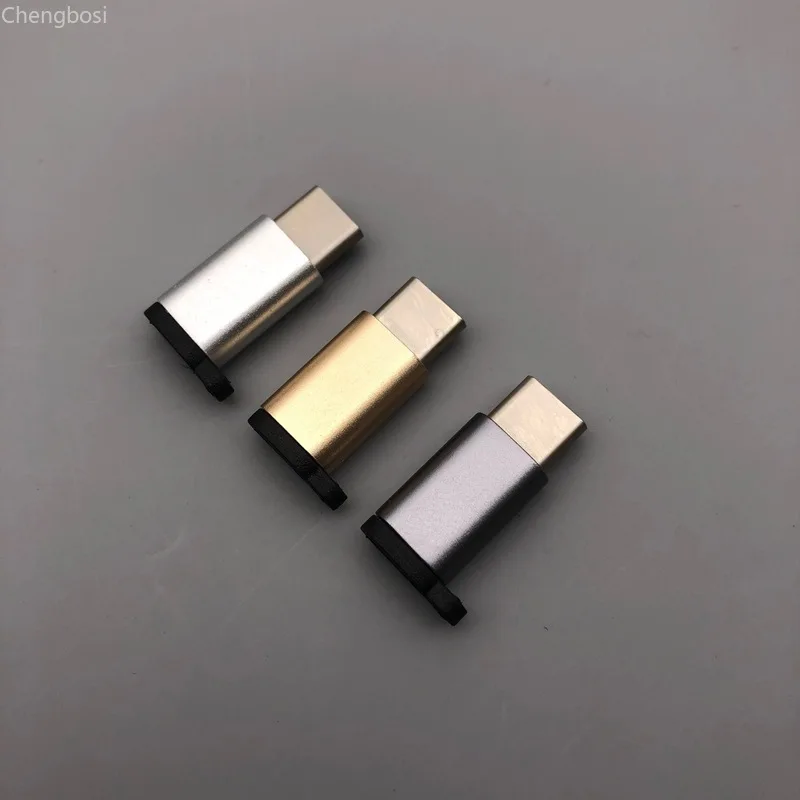 Металлический разъем Micro USB к C для Xiaomi Redmi Note 8 7 Mix Alpha mi 9 6 Microusb Otg Type Usbc адаптер