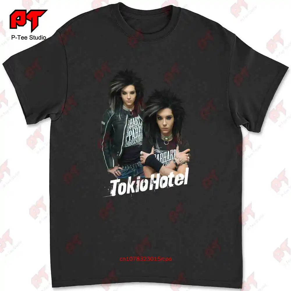 Токио отель винтажная металлическая группа рок футболка PTFV