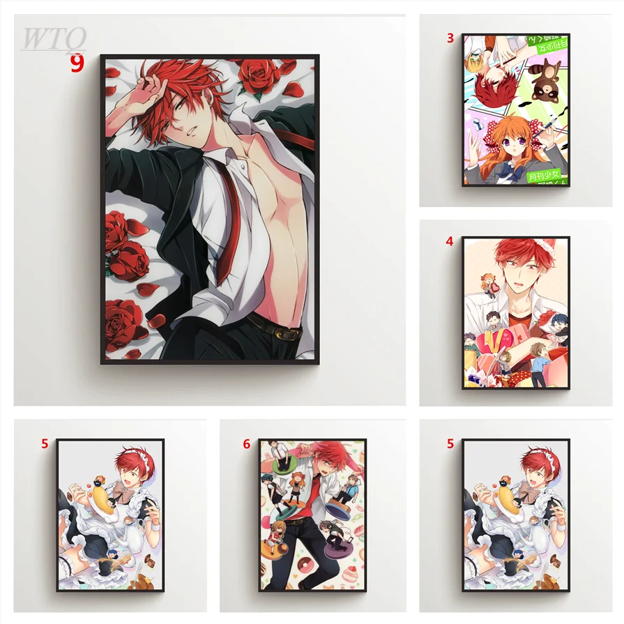 

Постеры в стиле аниме геккан шодзё нозаки-кун микосиба, холст, настенные постеры, домашний декор, настенное искусство, фотографии для детской комнаты