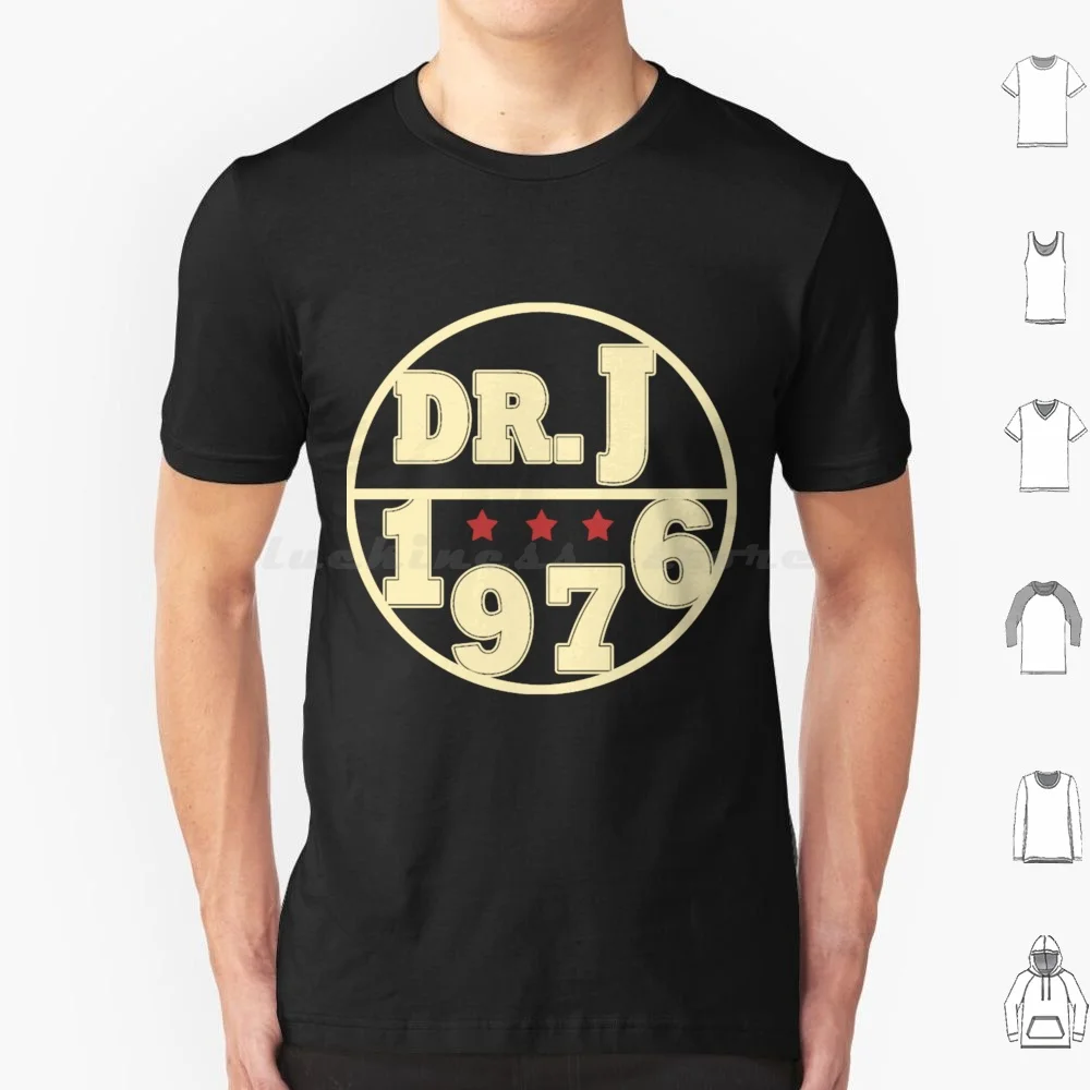 Футболка с надписью Dr. J 1976 6xl