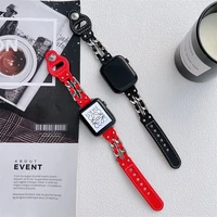 strap for apple watch band 40mm 44mm 42mmstainless steel luxury bracelet accessories for iwatch series 7 6 5 4 3 38 41mm 45mm
