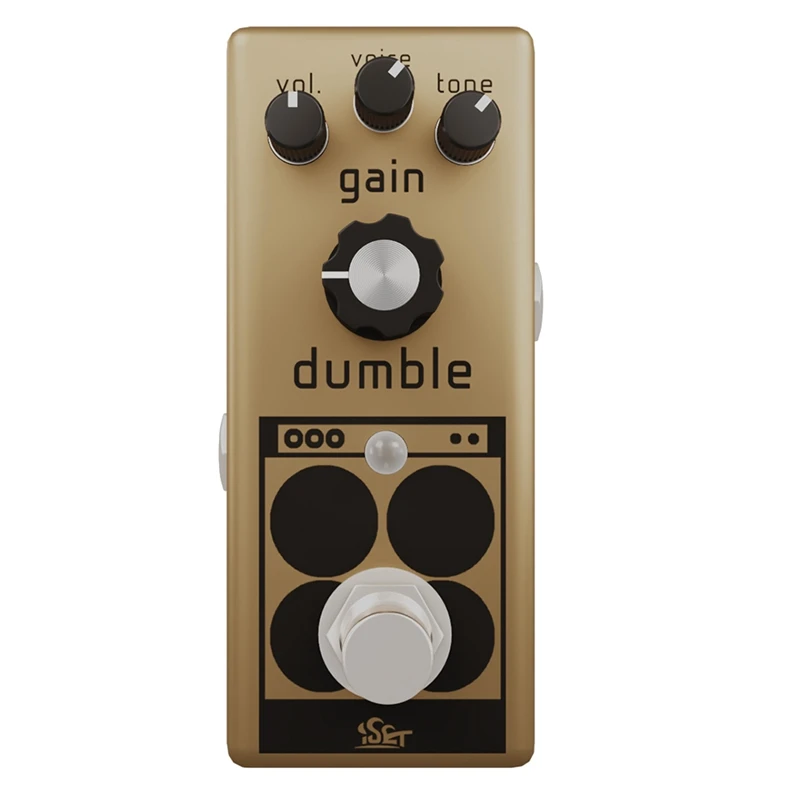 

ISET Dumble Overdrive Pedal Analog Mini Single Guitar Effect For Electric Guitar Bass True Bypass