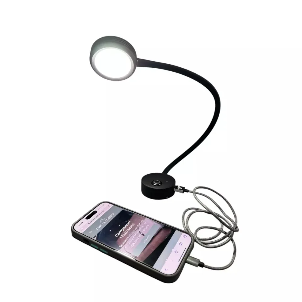 

12 В светодиодный гибкий шланг для чтения карт с USB-портом зарядного устройства для VW T5/T6 кемпер караван аксессуары для дома на колесах