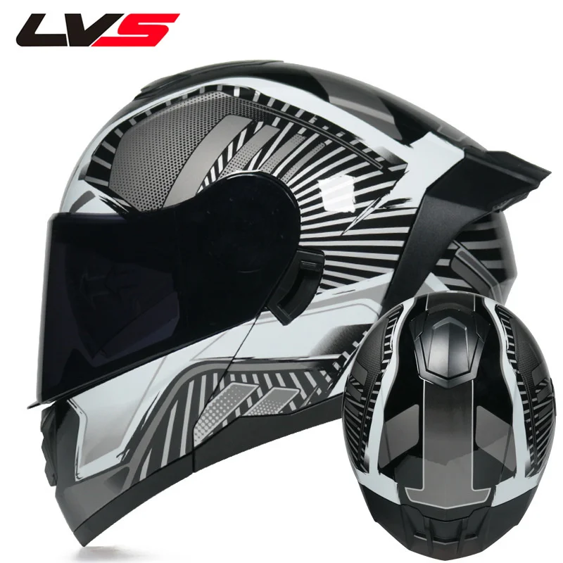 Suitable for faceless helmet electric motorcycle helmet safety helmet double lens half covering helmet