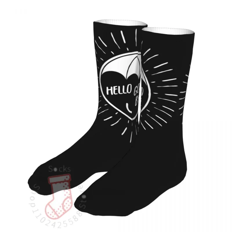 

Klaus Hello Goodbye The Umbrella Academy Socks Men Women Fashion Socks Crazy All Year Long Socks Gift