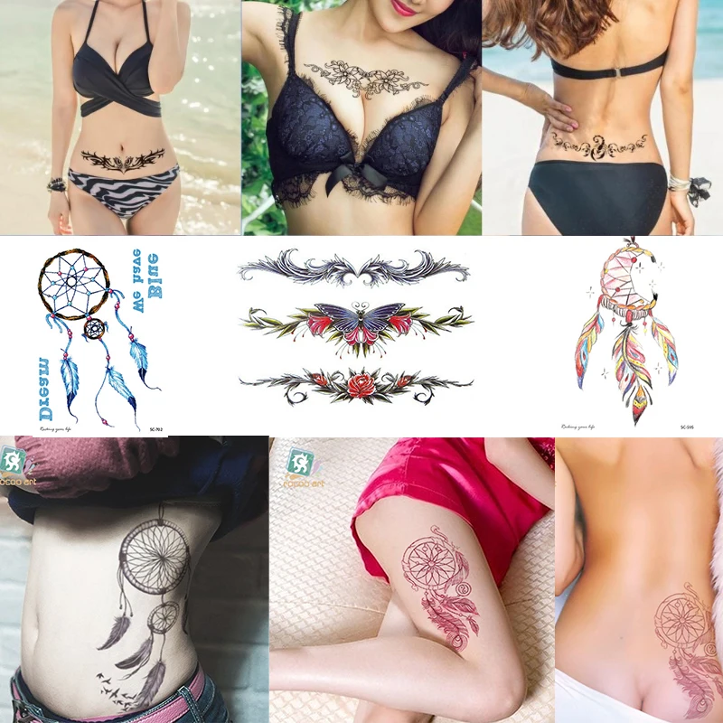 1 шт. временные татуировки на руку для женщин | Красота и здоровье