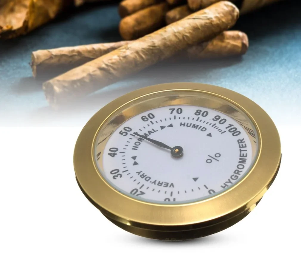 37 мм аналоговый гигрометр измеритель влажности для сигар табака датчик и