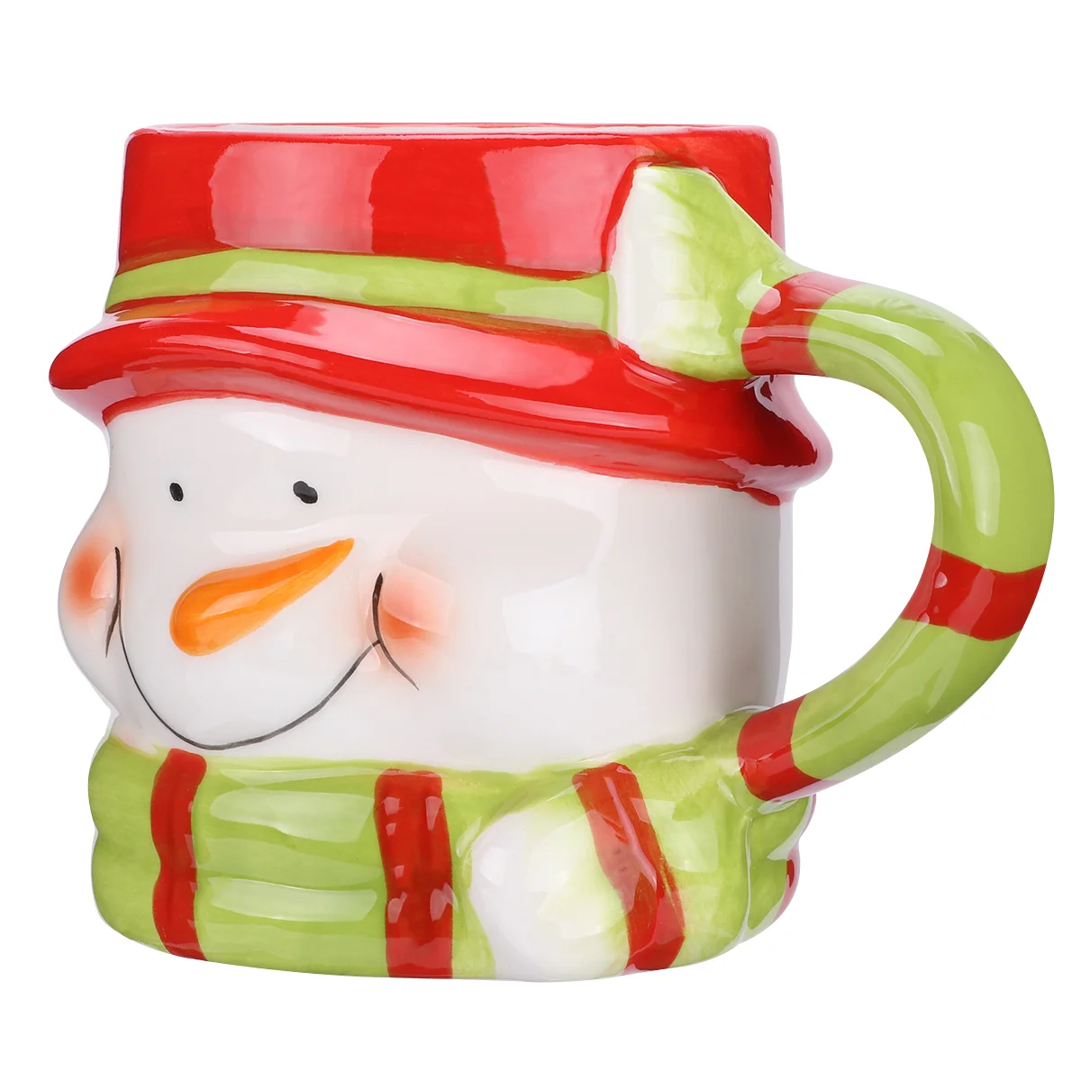 

Mug Christmas Cup Ceramic Coffee Mugs Snowman Santa Cupsgingerbread Drinking Gifts Water Camping House Gnome Vintagegiftfestive