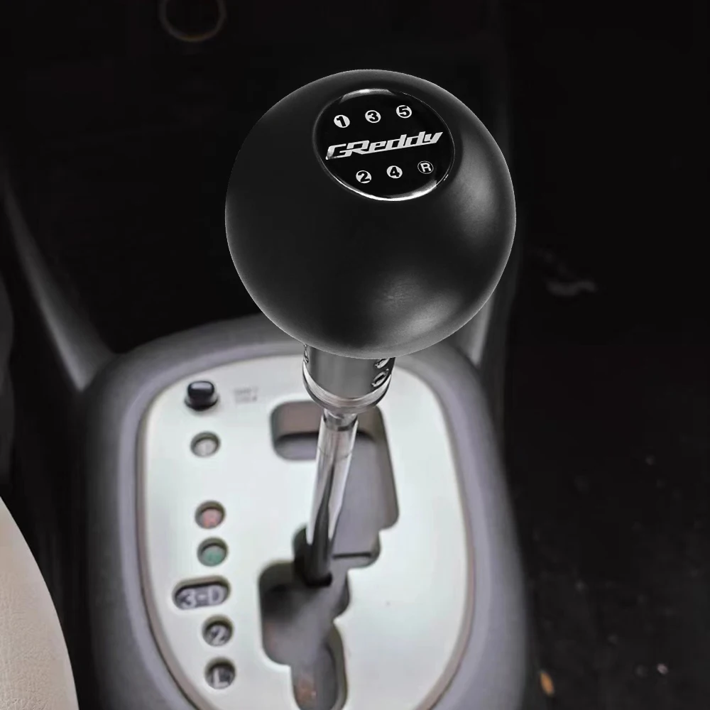 Ручка переключения передач JDM в стиле GReddy новая круглая пластиковая ручка