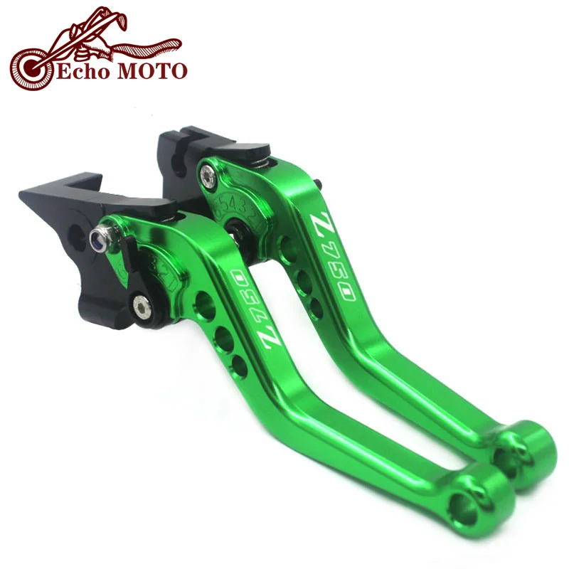 Для Z750 Z 750 2007 2008 2009 2010 2011 Мотоциклетные аксессуары Алюминиевый Korte Rem Koppeling Hevels LOGO