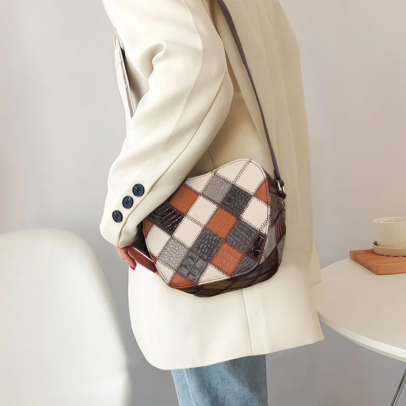 Cobbler Legend Brand Original Women's Crossbody Bag Personality Fashion Bag 100% Genuine Leather Women's Shoulder Bag Retro Fash