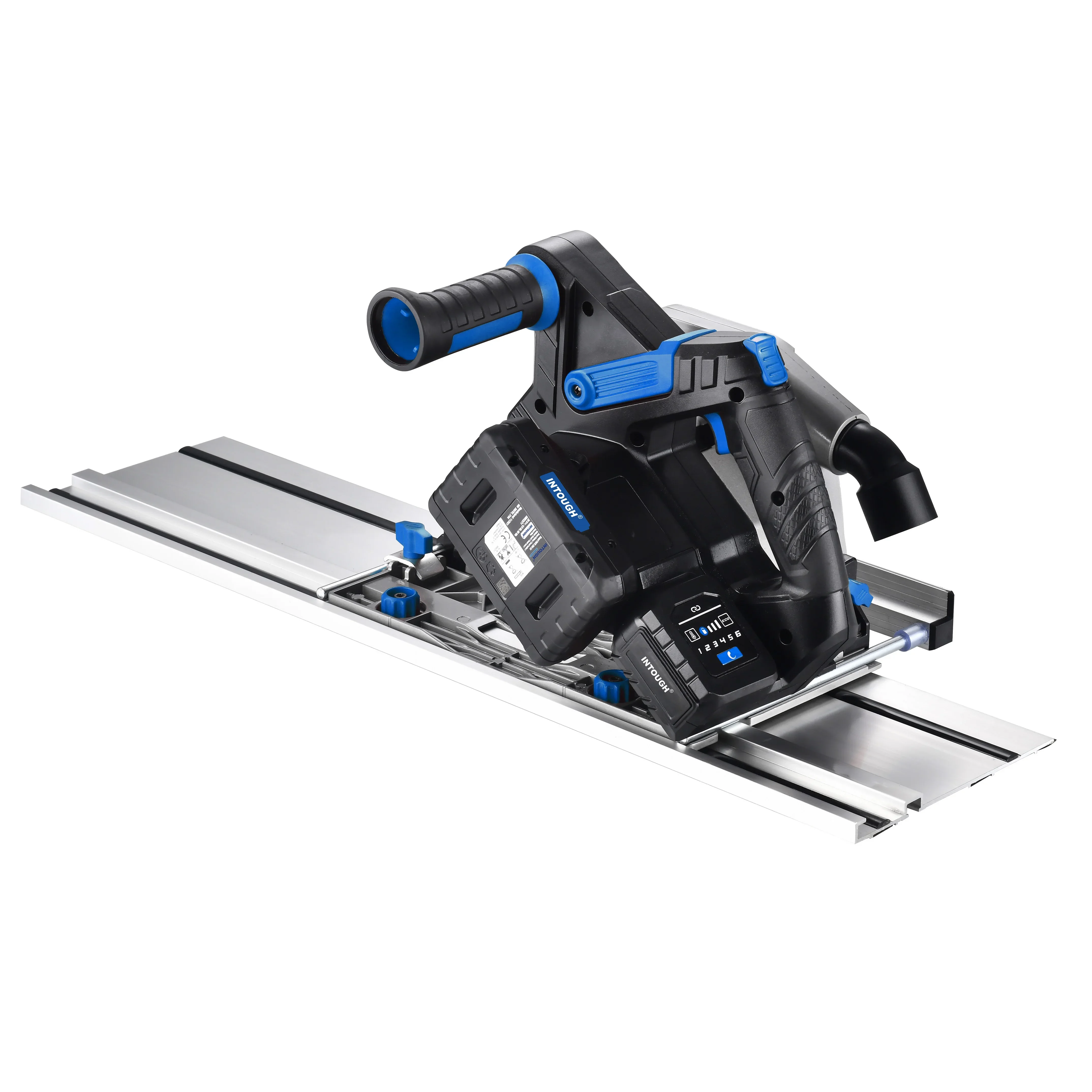 Для аккумуляторной гусеничной пилы 20 В комплект циркулярной рельсовая пила