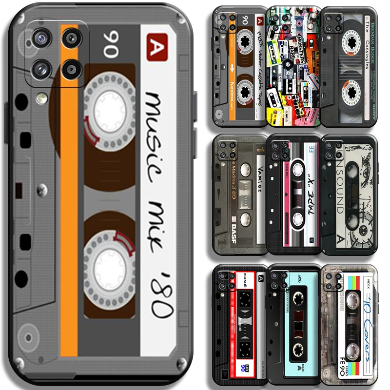 

Retro Vintage Old Cassette Tape for Samsung Galaxy A42 5G Phone Case Back Shell Carcasa Coque TPU Shockproof funda