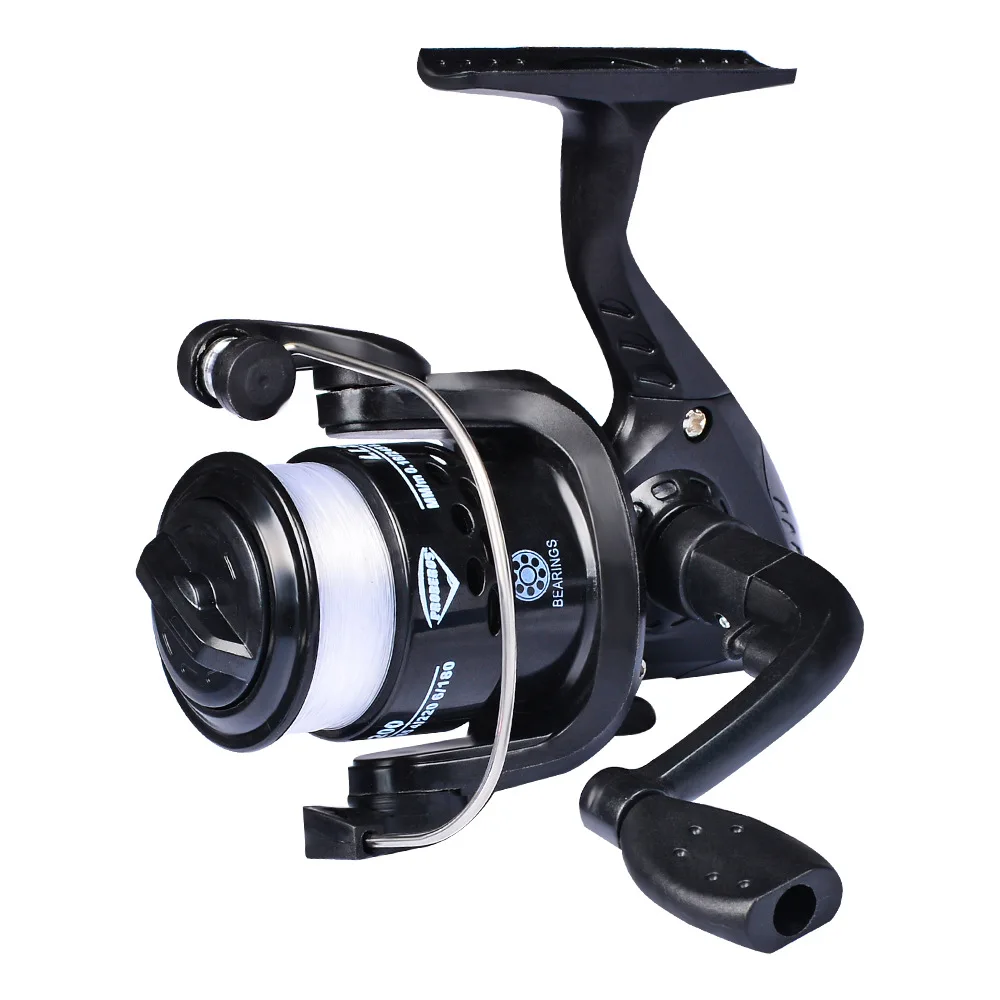 

New 3BB Ball Bearings Left/Right Fishing Reel Interchangeable Collapsible Handle Fishing Spinning Reels Gear Ratio 5.2:1 2#