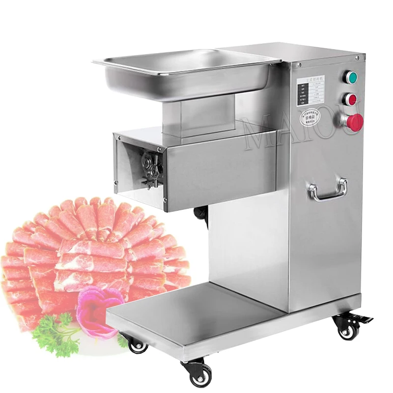 

Electric Fresh Pork Beef Slicing And Shredding Dicing Machine Desktop Meat Cutter Machine Meat slicer machine