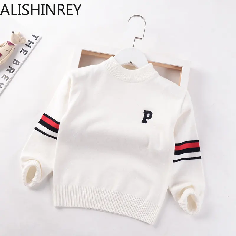 

Осень-зима 2023, новый Детский свитер, пуловер для мальчиков, свитер, детская одежда для мальчиков, хлопковый Детский свитер, джемпер для малышей