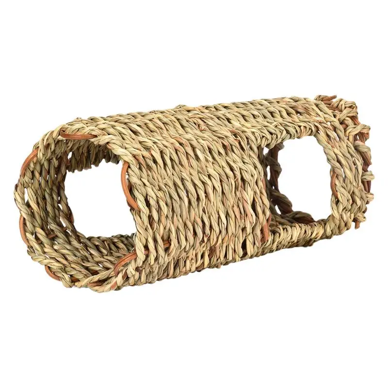 Туннель для хомяка игрушка туннель натуральная трава Плетеный комнатный декор