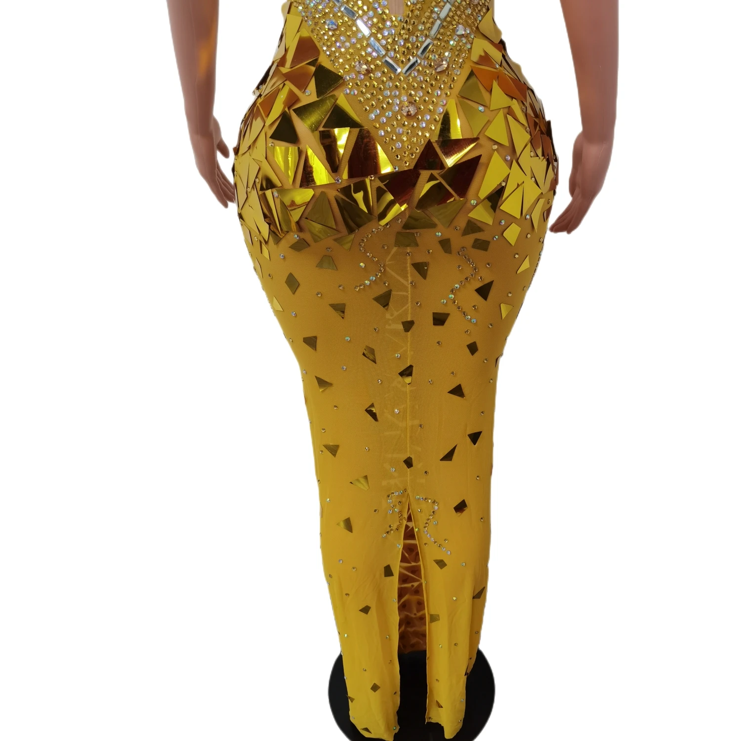 Популярная женская одежда Соблазнительные вечерние платья макси с блестками