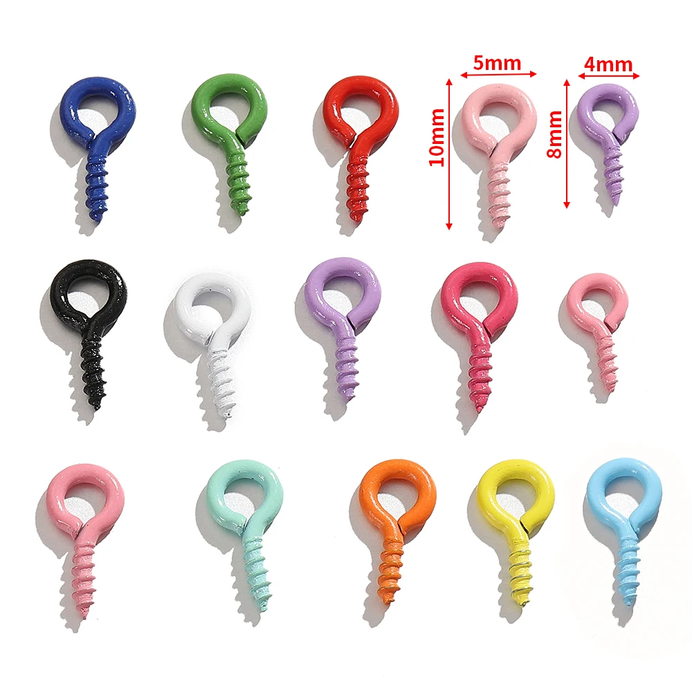 200 шт./100 шт. маленькие штифты для глаз винты ногтей крошечные мини-овечьи глазки