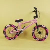 16Inch BMX BIke Pink Aluminum Bicycle Children Mini Show/Street Bike