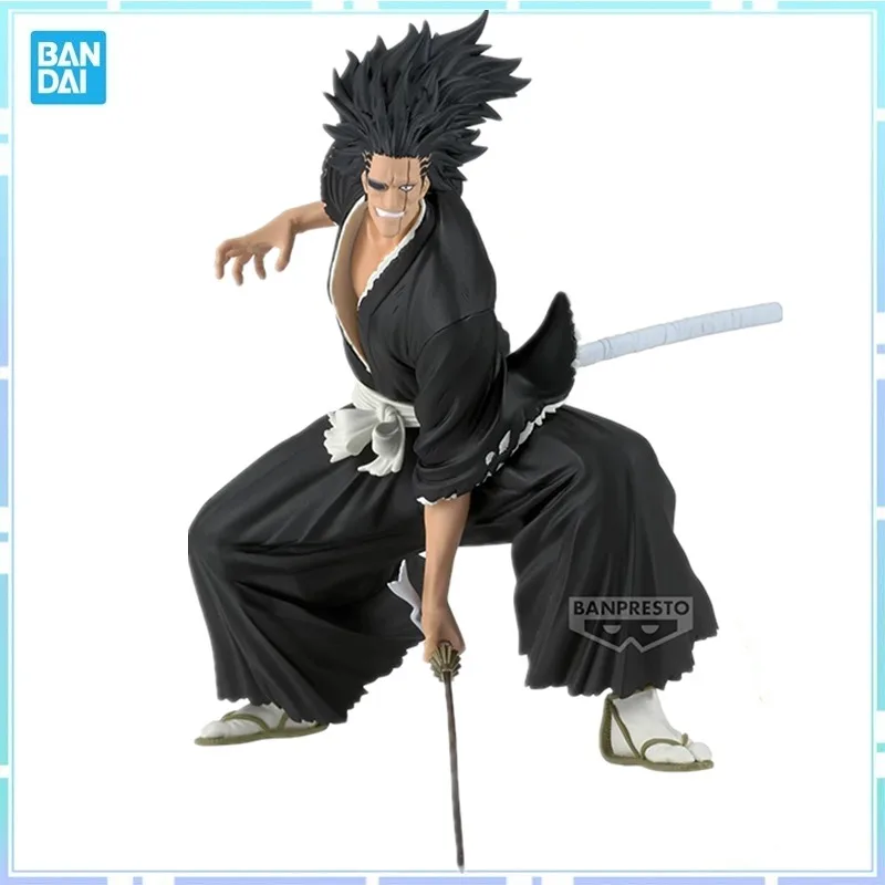 Bandai оригинальный Banpresto аниме BLEACH вибрационные звезды Zaraki Kenpachi ПВХ фигурка